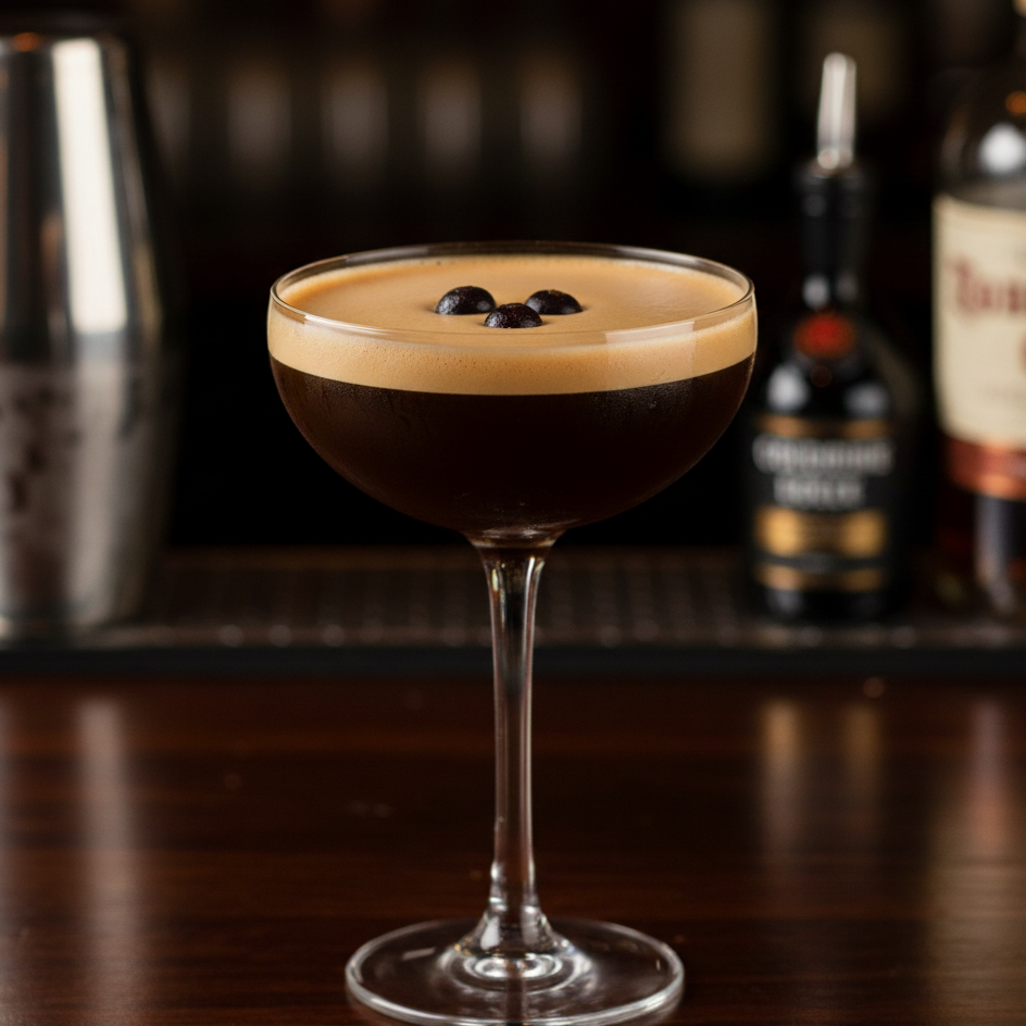 AmaZaitini: Açaí Coffee Martini