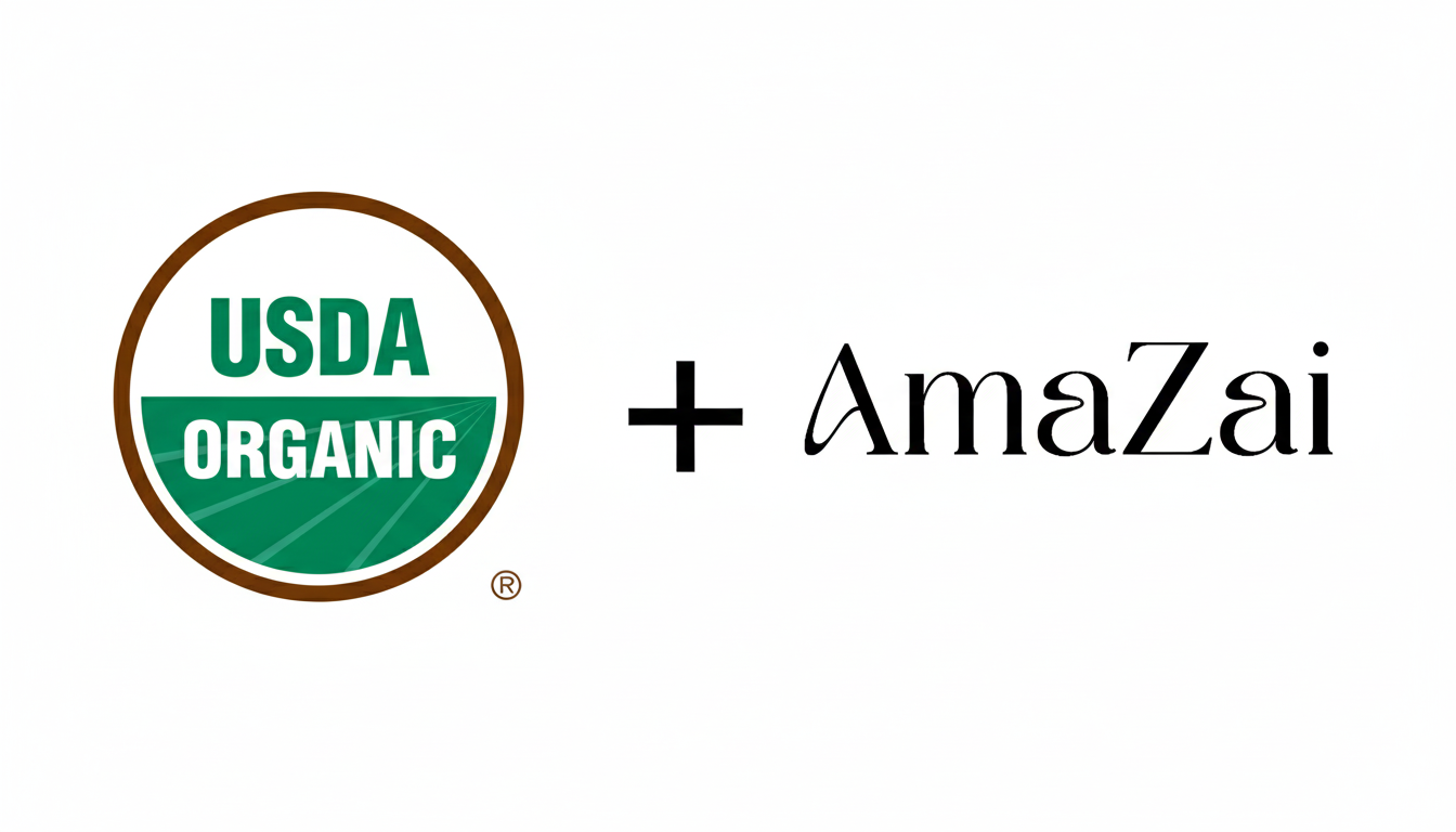 AmaZai Achieves USDA Organic Certification: A Victory for Purity, Health, and the Planet